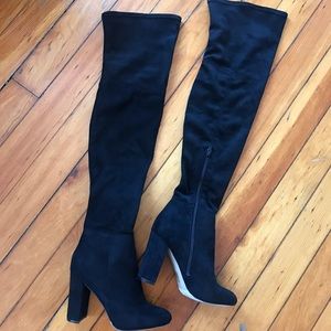 Also Thigh High Suede Boots (8.5)